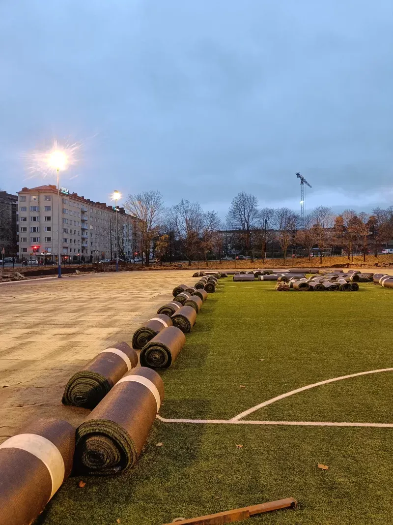 Saharan asennustyöt 2